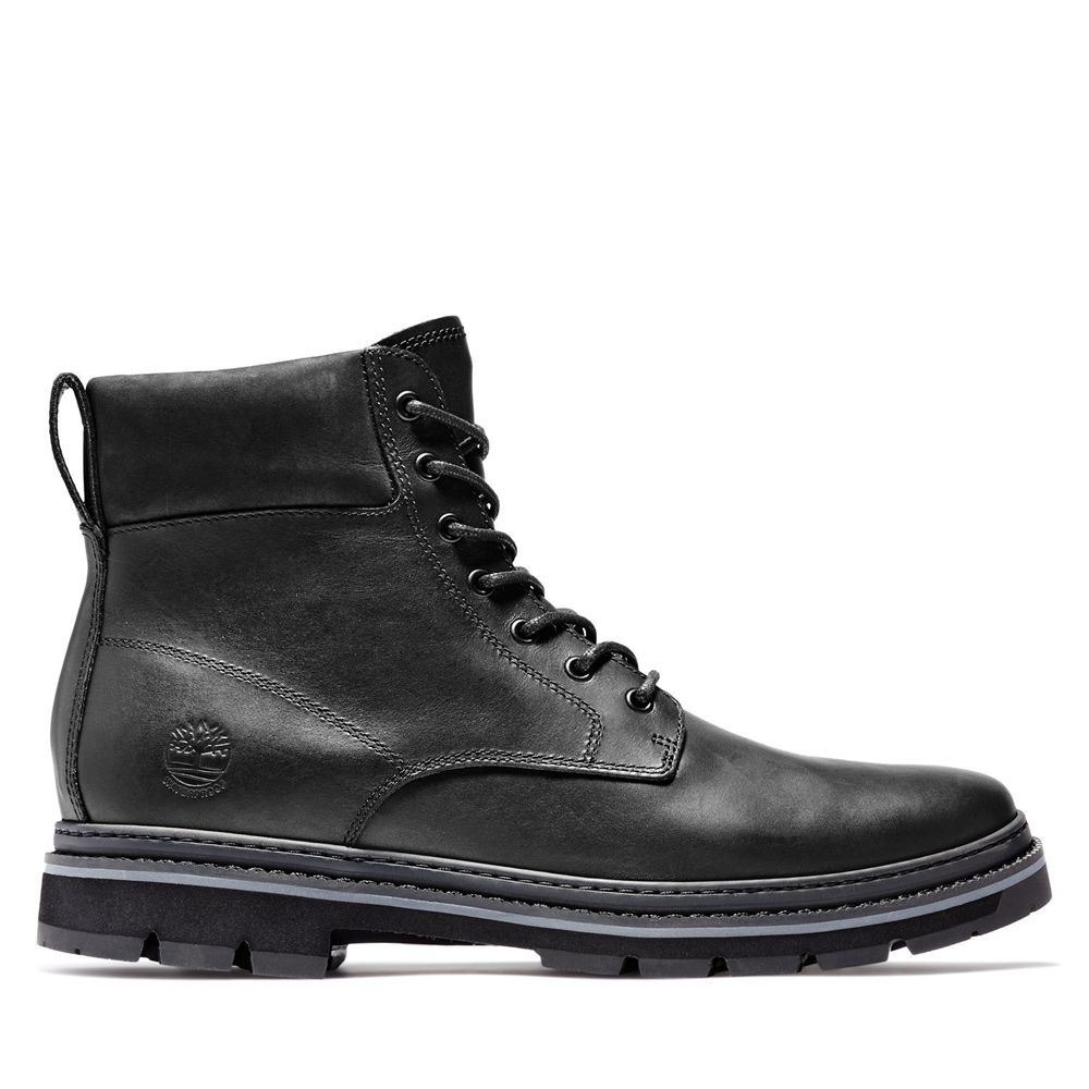 Botas de Nieve Timberland Hombre Port Union Waterproof Plain-Toe Negras - Chile RGY-649320